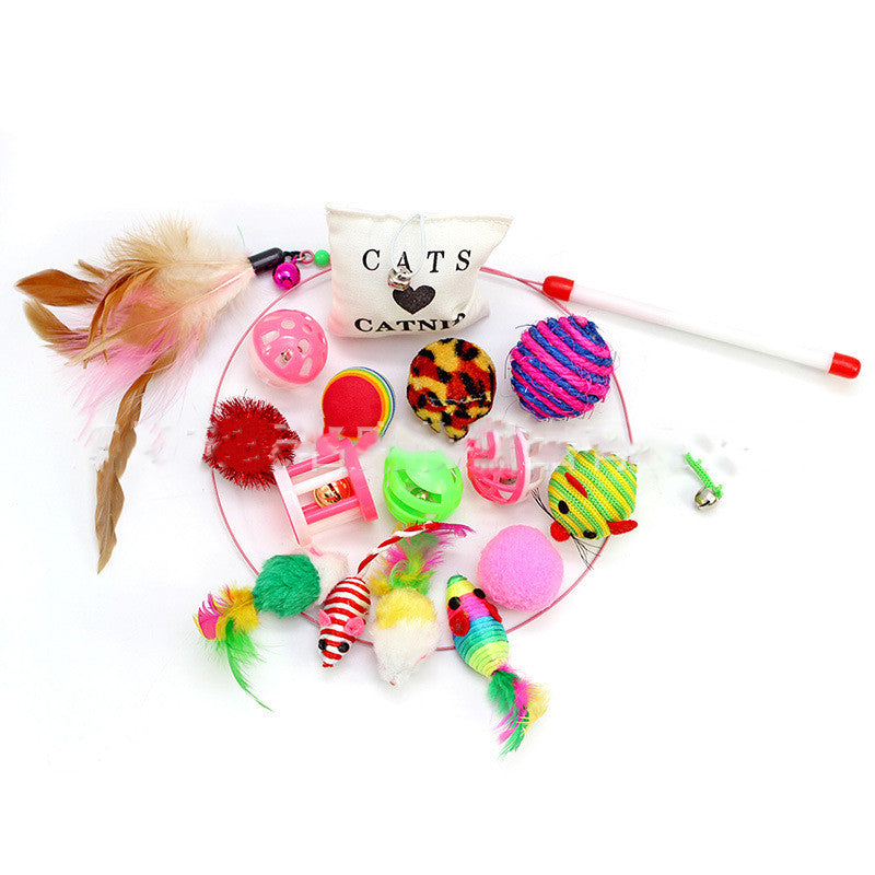 Northcove 16-piece cat toy set
