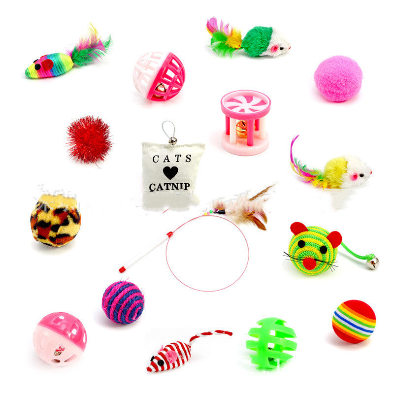 Northcove 16-piece cat toy set
