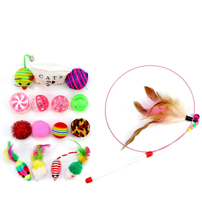 Northcove 16-piece cat toy set