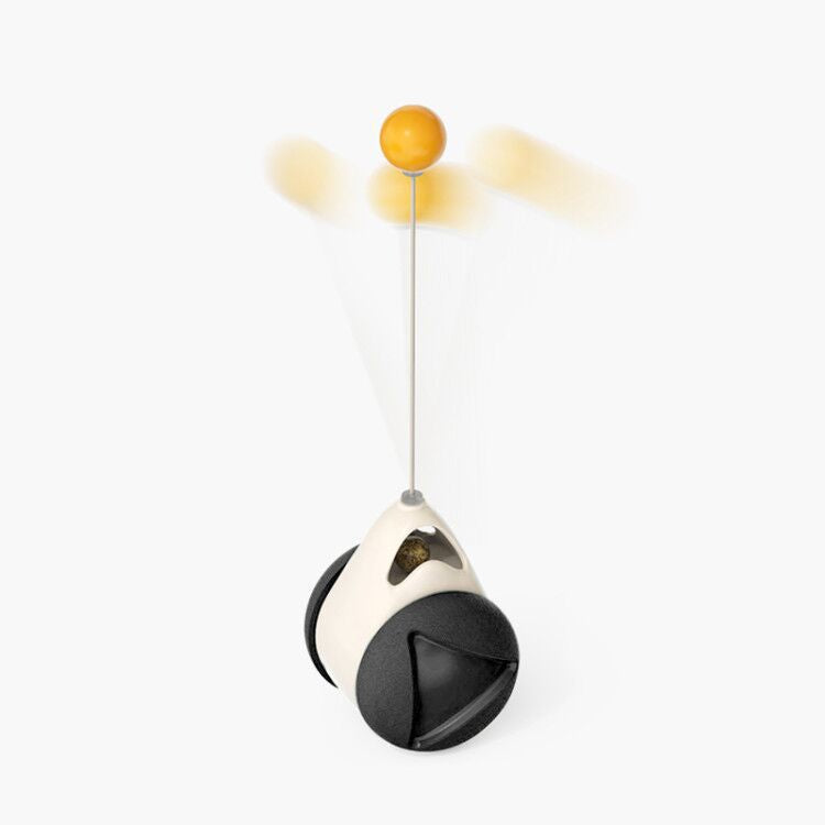 Northcove cat wobble windmill toy in black