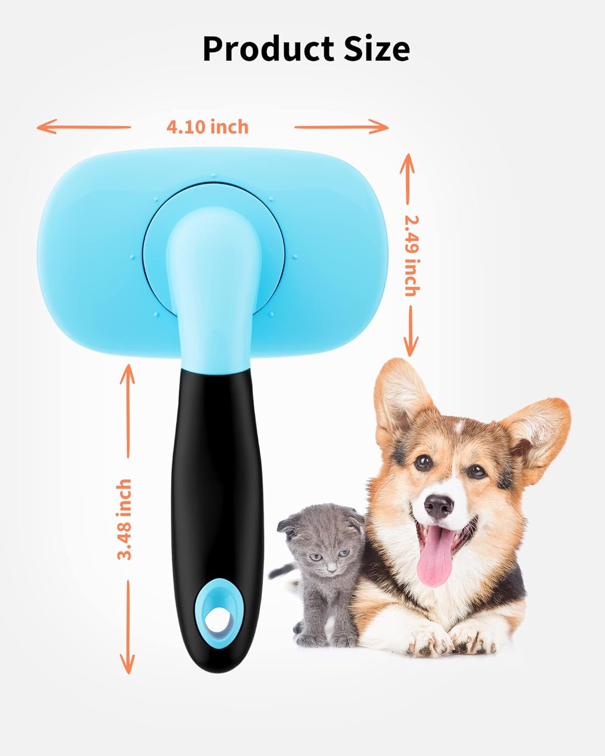 Northcove Self-Cleaning Slicker Brush