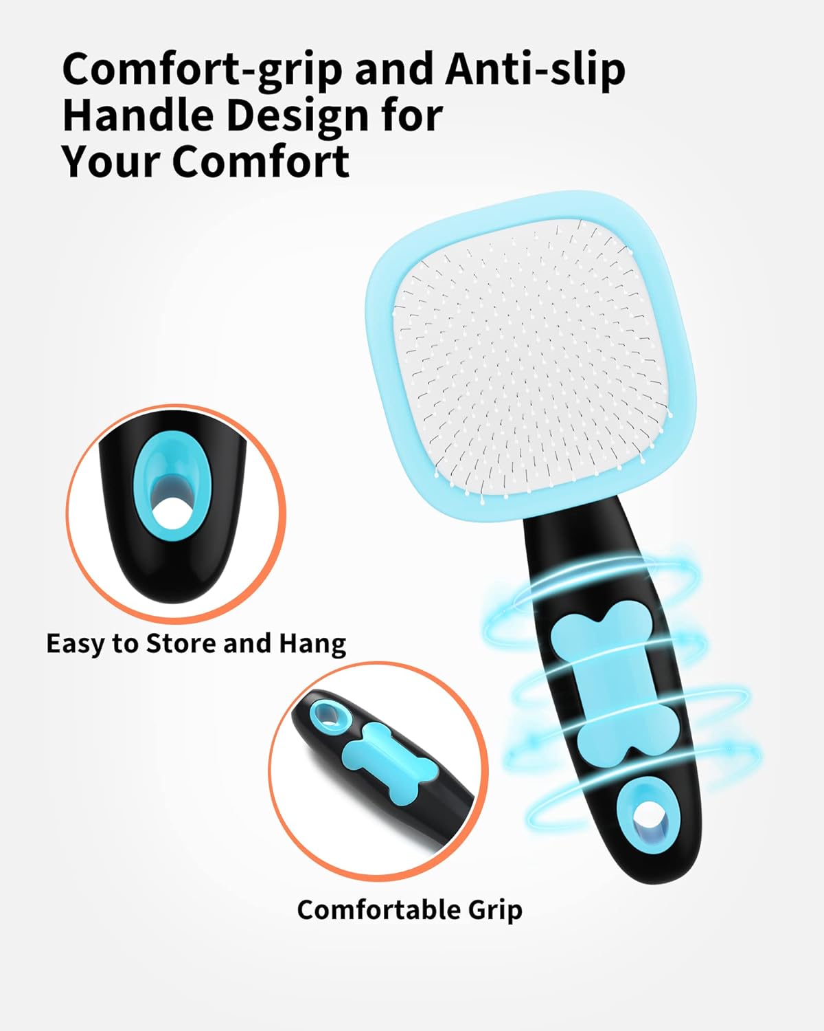 Northcove Self-Cleaning Slicker Brush